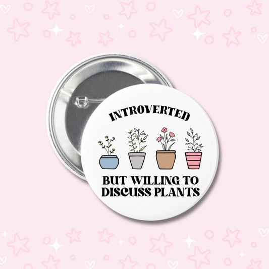Plant Lover Buttons