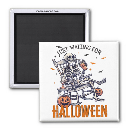 Waiting For Halloween Magnet