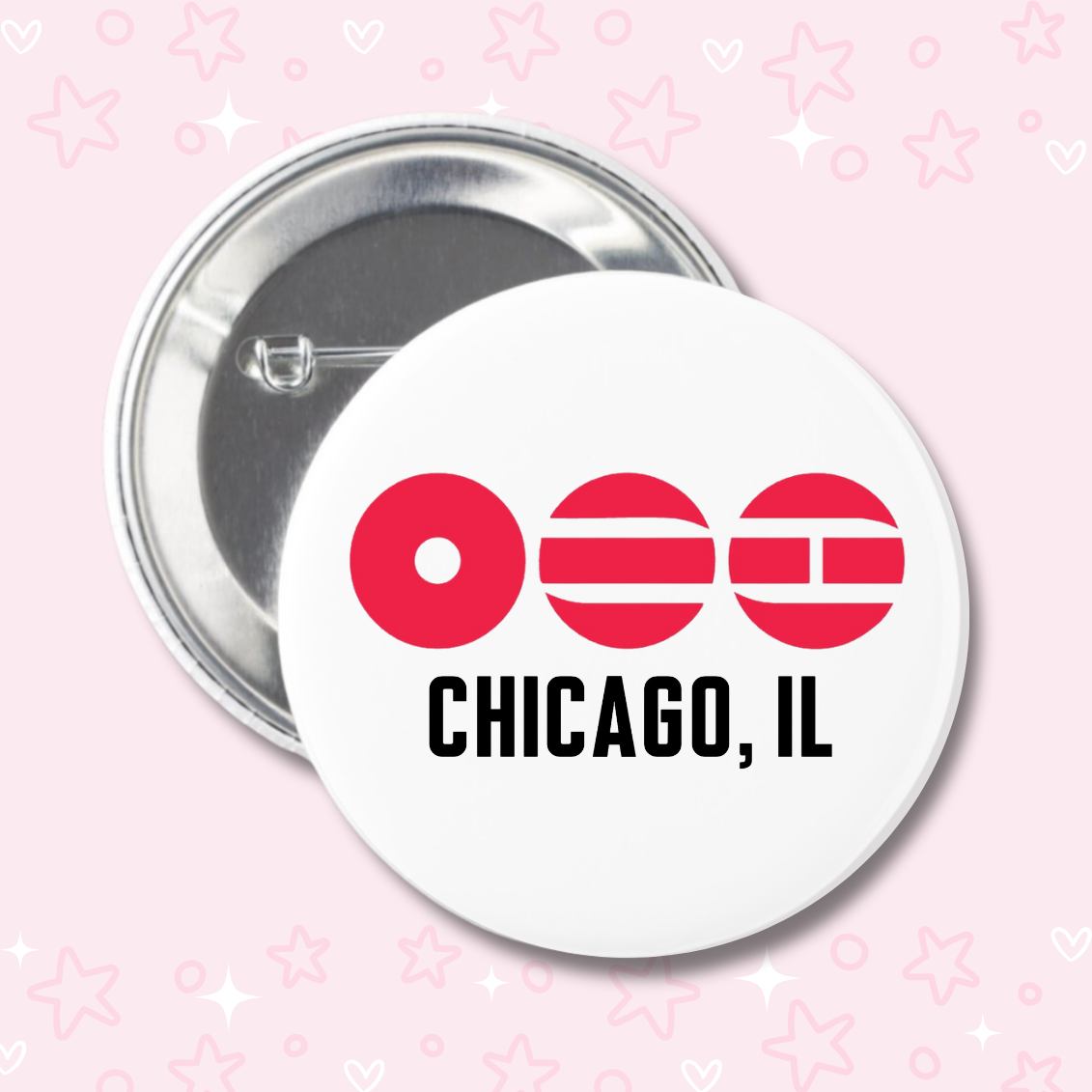 BTS Chicago Button
